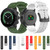 For Suunto 9 24mm Football Pattern Silicone Solid Color Watch Band(Yellow)