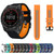 For Garmin Fenix 7X Solar 26mm Silicone Sports Two-Color Watch Band(Amy Green+Black) For Garmin Fenix 7X Solar 26mm Silicone Sports Two-Color Watch Band(Amy Green+Black)