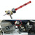 Motorcycle Fuel Tap Valve Petcock Fuel Tank Gas Switch for Honda CB400F 1977(Red)