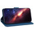 For iPhone 14 Pro Max Geometric Embossed Leather Phone Case (Blue)