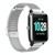 For ID205 / Willful SW021 19mm Stainless Steel Milanese Watch Band(Silver)