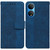 For Honor X7 Geometric Embossed Leather Phone Case(Blue) For Honor X7 Geometric Embossed Leather Phone Case(Blue)
