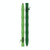 For Samsung Galaxy Tab S6 Lite Bamboo Liquid Silicone Gel Stylus Pen Protective Case(Dark Green)