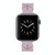 Snowflake Silicone Watch Band For Apple Watch Series 9&8&7 41mm / SE 3&SE 2&6&SE&5&4 40mm / 3&2&1 38mm(Purple)