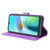 For Blackview A50 Diamond Texture Leather Phone Case(Purple)
