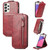 For Samsung Galaxy A33 5G Zipper Wallet Vertical Flip Leather Phone Case(Red)
