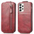 For Samsung Galaxy A33 5G Zipper Wallet Vertical Flip Leather Phone Case(Red)
