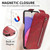 For Samsung Galaxy A33 5G Zipper Wallet Vertical Flip Leather Phone Case(Red)