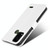 For BLU G71+ Diamond Texture Leather Phone Case(White)