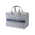 Portable Home Clothes Organizer Moving Bag, Specification: 50x35x20cm(White Base Blue Flower)
