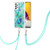 For Samsung Galaxy A23 4G/5G Electroplating Splicing Marble TPU Phone Case with Lanyard(Green) For Samsung Galaxy A23 4G/5G Electroplating Splicing Marble TPU Phone Case with Lanyard(Green)