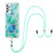 For Samsung Galaxy A23 4G/5G Electroplating Splicing Marble TPU Phone Case with Lanyard(Green) For Samsung Galaxy A23 4G/5G Electroplating Splicing Marble TPU Phone Case with Lanyard(Green)