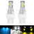 1 Pair 7440 DC 12V-24V 12W 1800LM Car LED Fog Light(Yellow Light) 1 Pair 7440 DC 12V-24V 12W 1800LM Car LED Fog Light(Yellow Light)