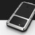 For iPhone SE 2022 / SE 2020 / 8 / 7 LOVE MEI Metal Shockproof Life Waterproof Dustproof Protective Phone Case with Glass(Silver)