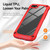 For iPhone SE 2022 / SE 2020 / 8 / 7 TPU + PC Lens Protection Phone Case(Red)