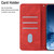 For OPPO Realme 9i Mandala Embossed Flip Leather Phone Case(Red)
