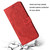 For OPPO Realme 9i Mandala Embossed Flip Leather Phone Case(Red)