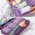 RH901 Portable Travel Underwear Bra Packaging Storage Bag(Wine Red)