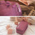 RH901 Portable Travel Underwear Bra Packaging Storage Bag(Wine Red)