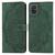 For Samsung Galaxy A51 4G Mandala Embossed Flip Leather Phone Case(Green)