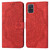 For Samsung Galaxy A51 4G Mandala Embossed Flip Leather Phone Case(Red)