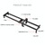 YELANGU L50E 60cm Splicing Camera Slider Dolly Rail + L5i Dolly Car