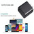 40W Dual PD + QC3.0 Ports Travel Charger for Mobile Phone Tablet(Black EU Plug)