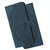 For Samsung Galaxy A22 4G Mandala Embossed Flip Leather Phone Case(Blue)