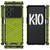 For OPPO K10 5G China Shockproof Honeycomb PC + TPU Phone Case(Green)