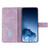 For iPhone 13 Pro Mandala Embossed Flip Leather Phone Case (Purple)