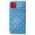 For Samsung Galaxy A03 166mm Colorful Magnetic Buckle Leather Phone Case(Blue)