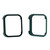 For OPPO Watch 2 46mm PC + Tempered Glass Watch Protective Case(Pine Needle Green)