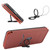 For iPhone 14 Plus Carbon Fiber Texture Flip Leather Phone Case  (Brown)