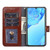 For alcatel 1B 2022 Zipper Bag Leather Phone Case(Rose Gold)