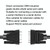 DTECH RS232 Serial Direct Line DB9 Extension Line Male to Male 1.5m