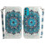 For Motorola Moto G71 3D Colored Horizontal Flip Leather Phone Case(Peacock Wreath)