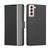For Samsung Galaxy S21+ 5G Twill Texture Side Button Leather Phone Case(Black) For Samsung Galaxy S21+ 5G Twill Texture Side Button Leather Phone Case(Black)
