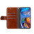 For OPPO Realme C35 Geometric Stitching Horizontal Flip Leather Phone Case(Black)