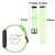For Huawei Band 7 / 7 NFC Transparent Silicone Watch Band(Black) For Huawei Band 7 / 7 NFC Transparent Silicone Watch Band(Black)