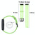 For Huawei Band 7 / 7 NFC Transparent Silicone Watch Band(White) For Huawei Band 7 / 7 NFC Transparent Silicone Watch Band(White)