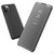 For iPhone 14 Pro Plated Mirror Horizontal Flip Leather Phone Case with Holder (Purple Blue)