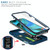 For iPhone 14 Pro Sliding Camera Cover Design TPU + PC Protective Phone Case (Blue+Blue)