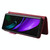 For Samsung Galaxy Z Fold2 5G Magnetic Clasp Flip Leather Phone Case(Red)