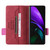 For Samsung Galaxy Z Fold2 5G Magnetic Clasp Flip Leather Phone Case(Red)