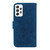 For Samsung Galaxy A72 5G / 4G Butterfly Rose Embossed Leather Phone Case(Blue)