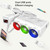 MEICHELE Car Cigarette Lighter Charger Dual USB 1A+2.1A With Switch(Black Voltage Version)