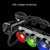 MEICHELE Car Cigarette Lighter Charger Dual USB 1A+2.1A With Switch(Black Voltage Version)