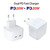 SDC-40W Dual PD USB-C / Type-C Ports Charger with 1m Type-C to Type-C Data Cable, EU Plug