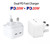 SDC-40W Dual PD USB-C / Type-C Charger for iPhone / iPad Series, UK Plug