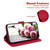 For Samsung Galaxy A33 5G Butterfly Rose Embossed Leather Phone Case(Red)
